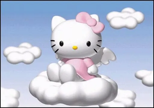IMAGENES CELESTIALES: Fondos de Pantalla Hello kitty Angel IMAGENES CELESTIALES: Fondos de Pantalla Hello kitty Angel