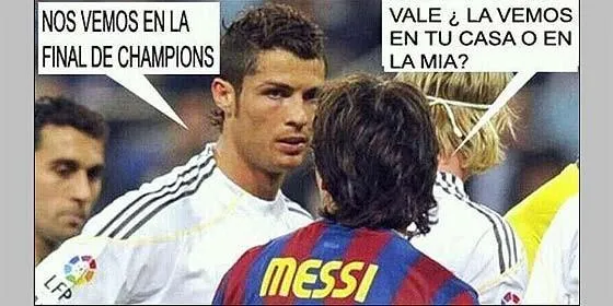 Imagenes de messi humillando a cristiano ronaldo con frases - Imagui