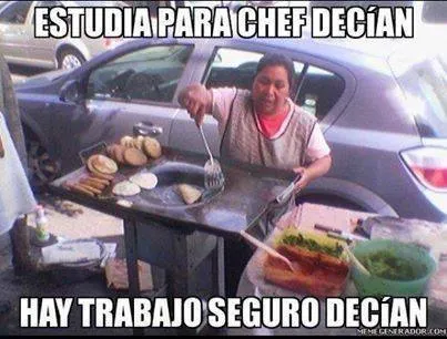 imagenes chistosas fb: Estudia Para Chef Decian