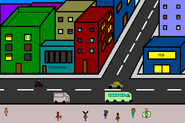 Imagenes de ciudad animada - Imagui