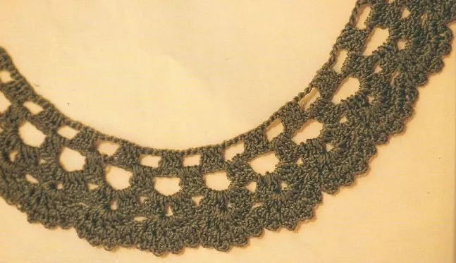 Collar tejido a crochet | Solountip. Collar tejido a crochet | Solountip.