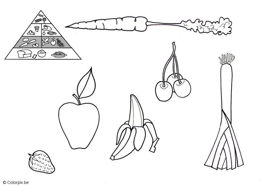 Free Printable Fruit Coloring Pages For Kids Free Printable Fruit Coloring Pages For Kids