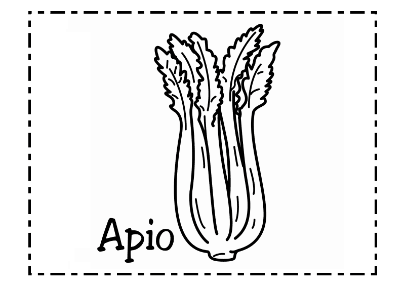 Imagenes para colorear de apio - Imagui