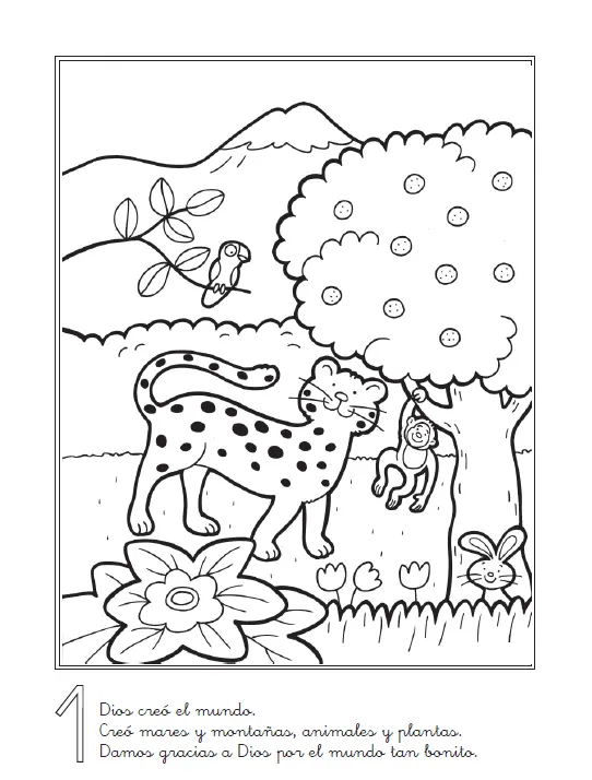 Dibujos creacion del mundo para colorear - Imagui Dibujos creacion del mundo para colorear - Imagui