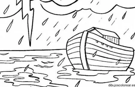 Dibujos para colorear del diluvio - Imagui