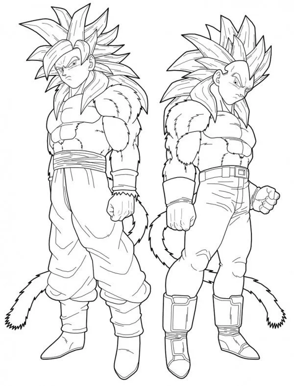 Imágenes para colorear de Dragon Ball Z muy originales | Colorear ... Imágenes para colorear de Dragon Ball Z muy originales | Colorear ...