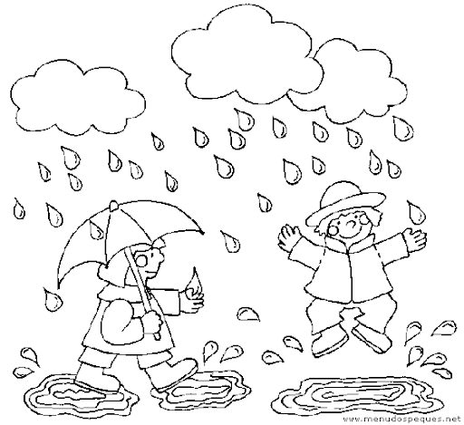 Dibujos de la lluvia para colorear - Imagui Dibujos de la lluvia para colorear - Imagui
