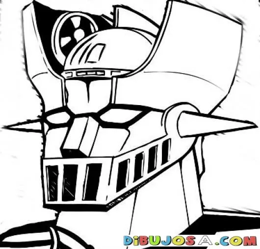 Imágenes para Colorear de Mazinger Z (12 fotos) Imágenes para Colorear de Mazinger Z (12 fotos)