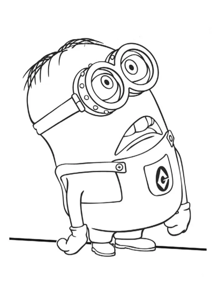 Imagenes Para Colorear De Los Minions