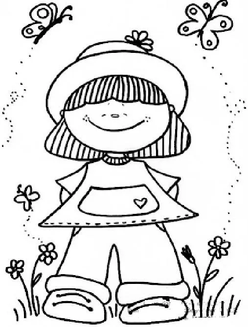 Niñas bañandose para colorear - Imagui