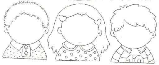 Cara de niña para completar - Imagui