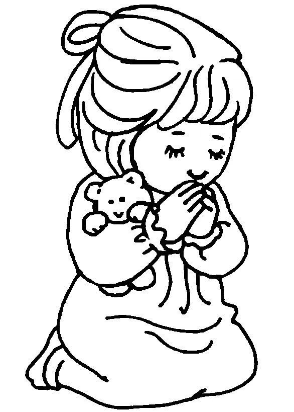 Imágenes para colorear de niños orando - Imagui Imágenes para colorear de niños orando - Imagui