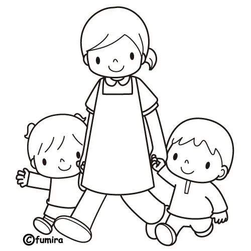 Imagenes para colorear con niños de preescolar - Imagui