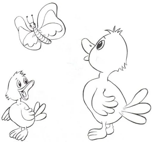 Moldes de patitos para imprimir - Imagui