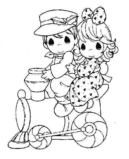 Pinto Dibujos: Maquinista precious moments para colorear Pinto Dibujos: Maquinista precious moments para colorear