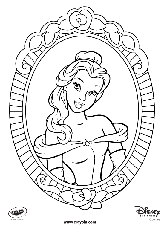 Imágenes para Colorear de las Princesas Disney (18 fotos ... Imágenes para Colorear de las Princesas Disney (18 fotos ...
