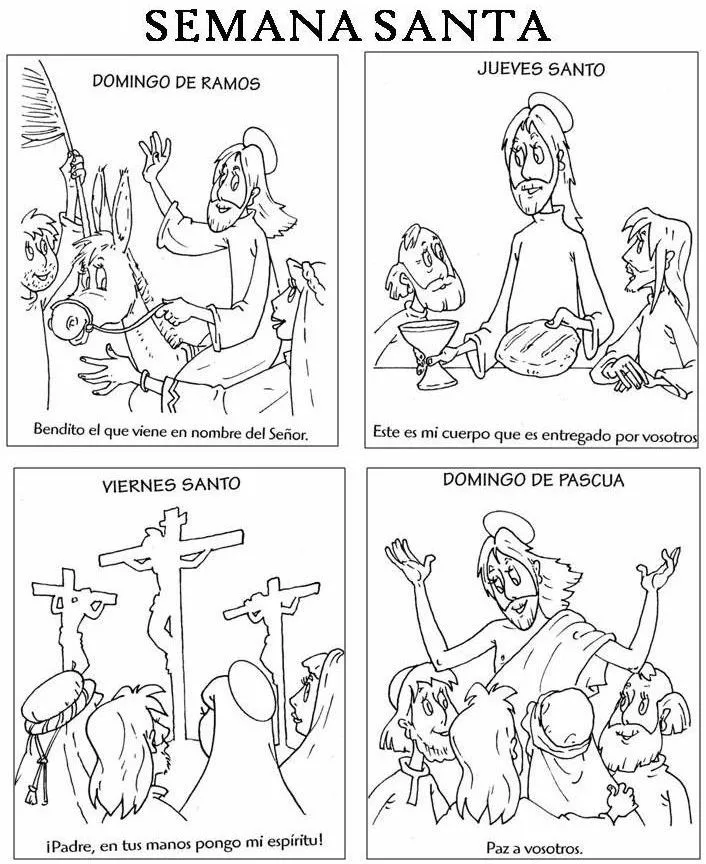 Imágenes para colorear esta semana santa | Maestra de Inicial Imágenes para colorear esta semana santa | Maestra de Inicial
