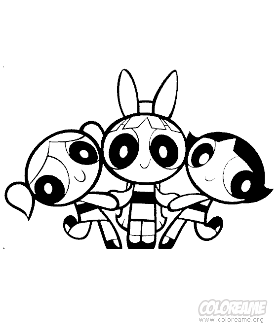 Imágenes para Colorear de Las Supernenas - The Powerpuff Girls (15 ... Imágenes para Colorear de Las Supernenas - The Powerpuff Girls (15 ...