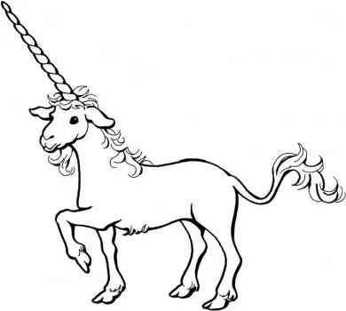 Imagenes para colorear: Unicornio para colorear que mas bien parece ...