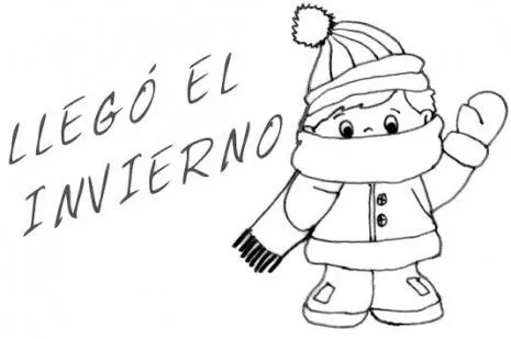 Imágenes para colorear en vacaciones de invierno | Imágenes actual Imágenes para colorear en vacaciones de invierno | Imágenes actual