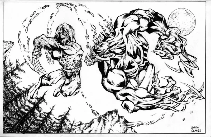 Imagenes para colorear de venom - Imagui