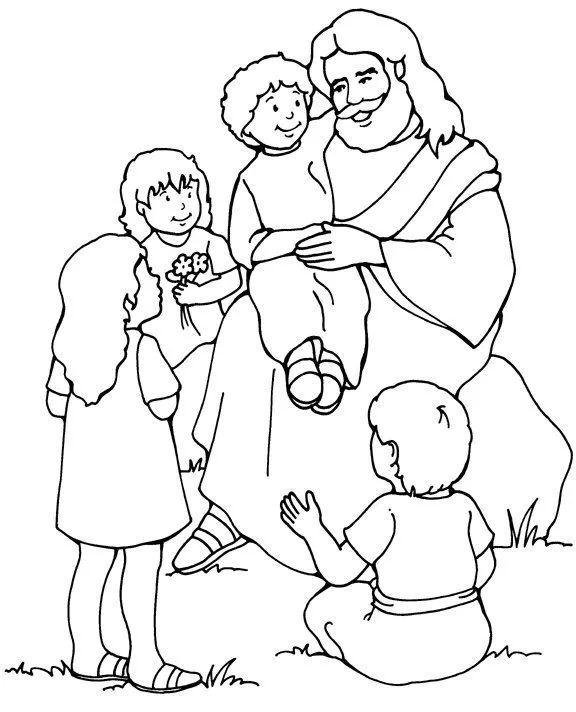 Imágenes para colorear Vida de Jesús | Maestros De Corazón Imágenes para colorear Vida de Jesús | Maestros De Corazón