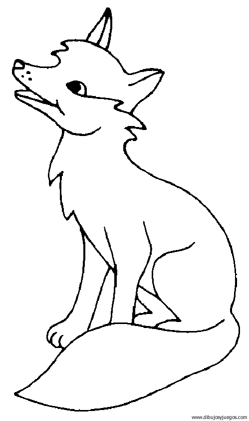 dibujo-de-zorro-031 | Dibujos y juegos, para pintar y colorear dibujo-de-zorro-031 | Dibujos y juegos, para pintar y colorear