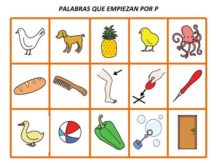 Figuras que empiecen con la letra p - Imagui