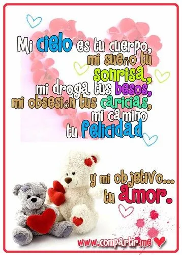 Imágenes para Compartir: Tarjeta con imagen de ositos tiernos y ...