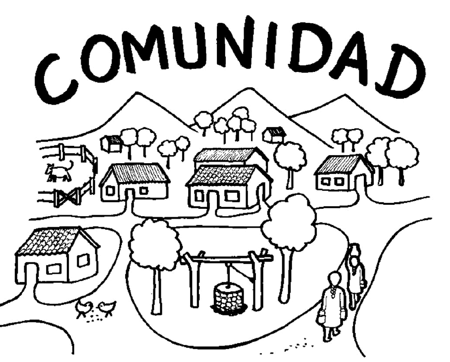 Imagenes de comunidades rural y urbana para colorear - Imagui Imagenes de comunidades rural y urbana para colorear - Imagui