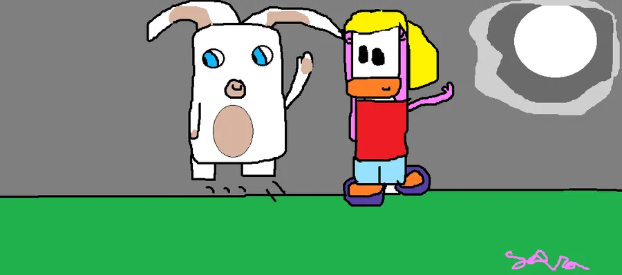 un conejo animado by !Sarapril on deviantART