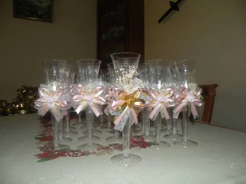Copas XV años adornadas - Imagui