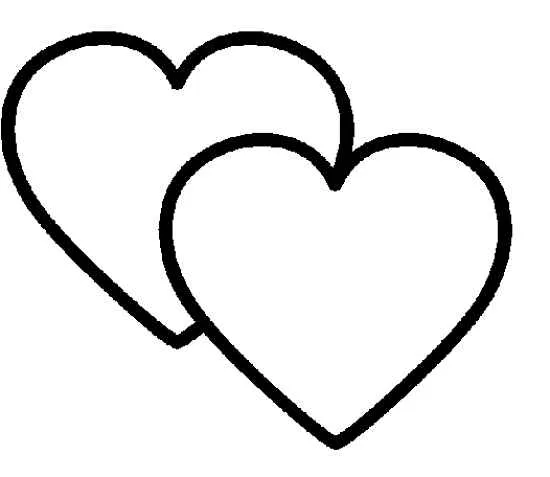 Imágenes de corazones para colorear gratis - Imagenes de amor Imágenes de corazones para colorear gratis - Imagenes de amor