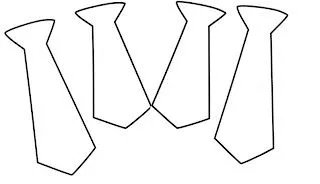 Imágenes de corbatas para dibujar - Imagui