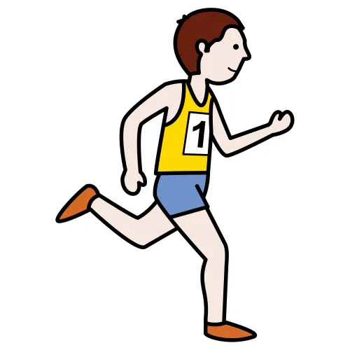 Caricatura niño corriendo - Imagui