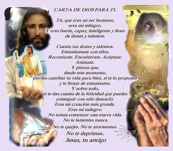 Reflexion de dios para ti - Imagui