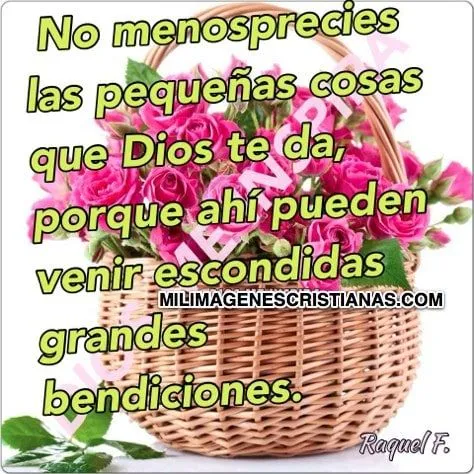 Imágenes Cristianas con frases de Bendiciones