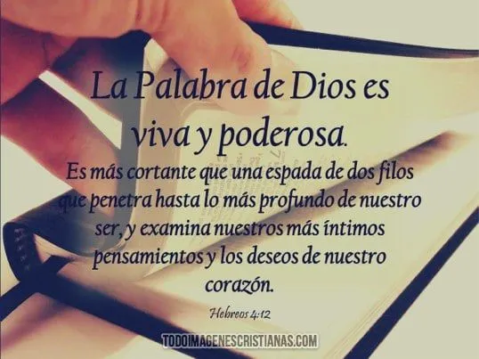 Imágenes Cristianas: La Palabra de Dios es viva y poderosa ...