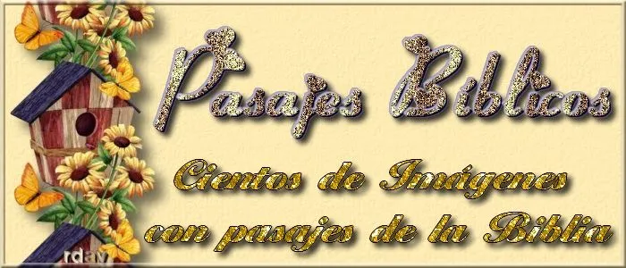 Imágenes Cristianas: PASAJES BÍBLICOS 2