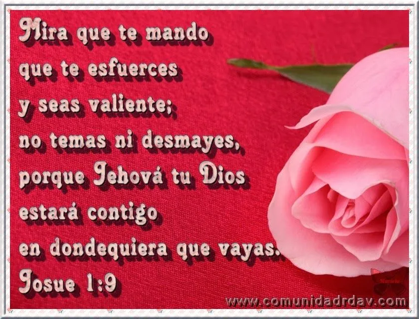Imágenes Cristianas: Versículos de Aliento / Ánimo Imágenes Cristianas: Versículos de Aliento / Ánimo