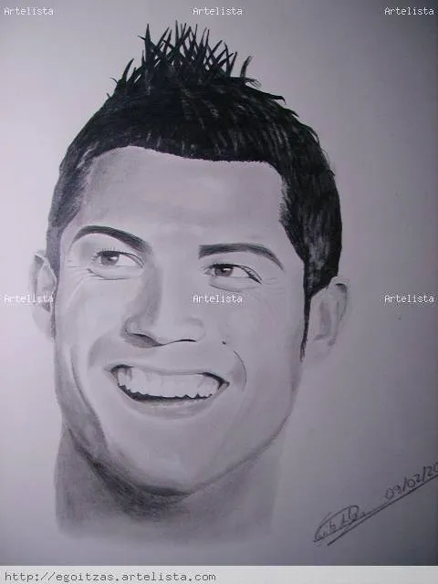 Dibujos de cristiano ronaldo faciles - Imagui