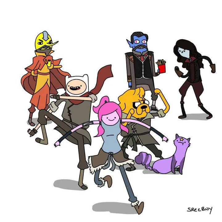 Imagenes] Crossover de Hora de aventura - Taringa!
