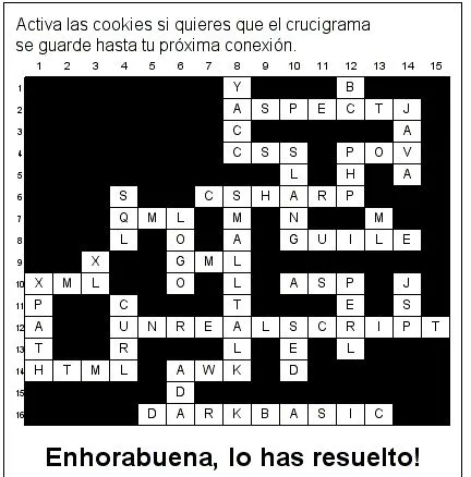 Imagenes de crucigramas de informatica - Imagui Imagenes de crucigramas de informatica - Imagui