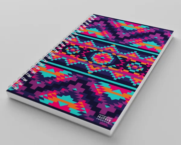 Native": Libretas Pixel Art por Exarock