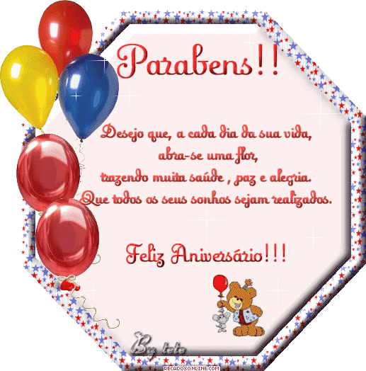 Mensagem de Feliz Aniversario | Imágenes de Cumpleaños Mensagem de Feliz Aniversario | Imágenes de Cumpleaños