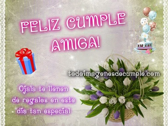 feliz cumple amiga Archives - Imágenes de Cumpleaños feliz cumple amiga Archives - Imágenes de Cumpleaños