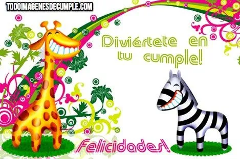 imagenes de cumpleaños con animalitos Archives - Imágenes de ...