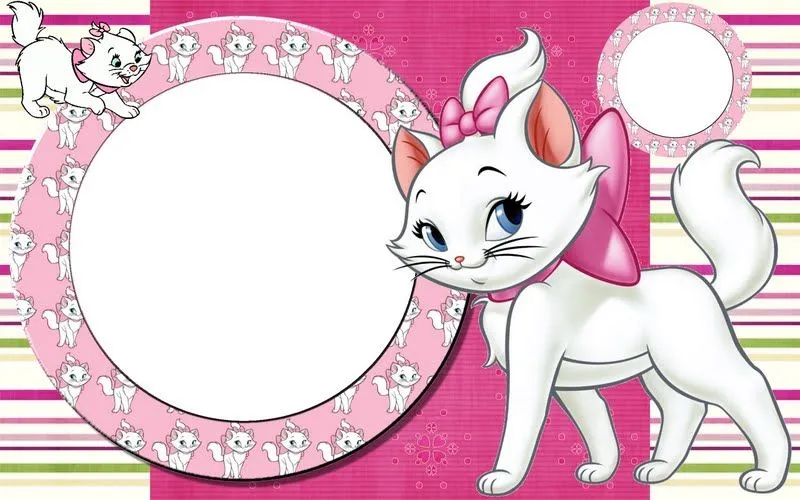 Tarjetitas de la gatita marie - Imagui