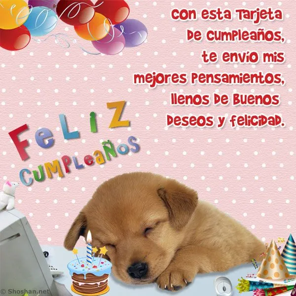 Imagenes de Cumpleaños para tu muro de Facebook: Mis pensamientos ...