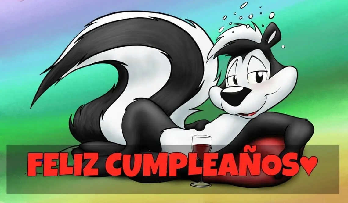 ≫ Imágenes de cumpleaños de Pepe Le Pew - Imágenes, tarjetas y frases de cumpleaños ≫ Imágenes de cumpleaños de Pepe Le Pew - Imágenes, tarjetas y frases de cumpleaños